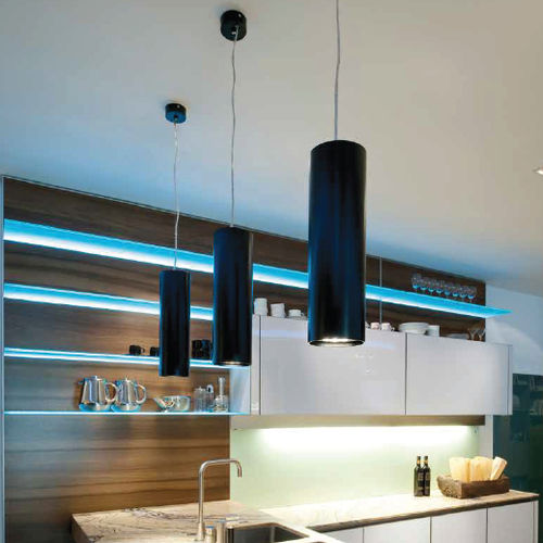 Lampada a sospensione - TOUCH DOWN - MOLTO LUCE - in alluminio / in PMMA / contemporanea
