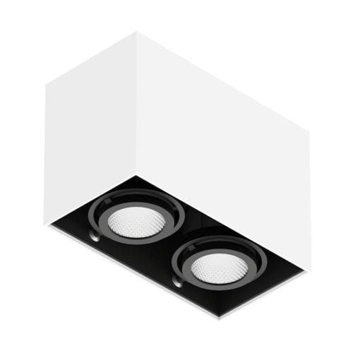 Faretto sporgente - KARDO MINI NT - PXF LIGHTING - LED / rettangolare / IP20