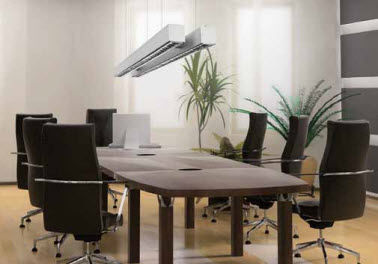 Luce a sospensione - VIP : DOUBLE - PXF LIGHTING - a lampada fluorescente / lineare / IP20