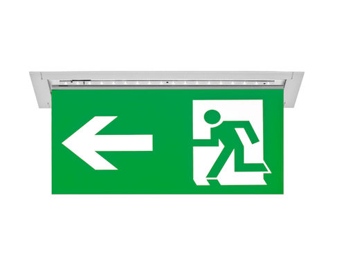 Illuminazione di emergenza da soffitto - VIP MASTER PANEL - PXF LIGHTING - da incasso a soffitto / lineare / LED