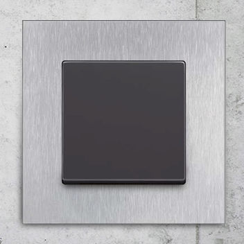Interruttore a bascula - carat® - ABB Home and Building Automation - ad incasso / in termoplastica / in acciaio inossidabile