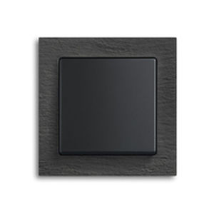 Interruttore a bascula - Busch-axcent® pur - ABB Home and Building Automation - ad incasso / in vetro / contemporaneo