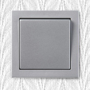 Interruttore a bascula - Impressivo - ABB Home and Building Automation - ad incasso / contemporaneo / quadrato