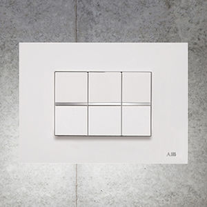 Interruttore a pulsante - Zenit Niessen - ABB Home and Building Automation - ad incasso / multi / in acciaio inossidabile