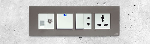 Interruttore automatico - Ivie - ABB Home and Building Automation - ad incasso / contemporaneo / quadrato