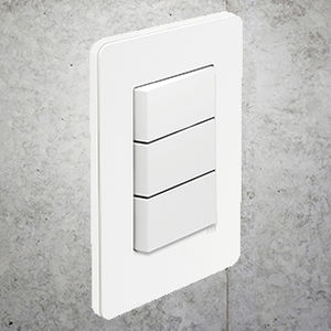 Interruttore a pulsante - Unno - ABB Home and Building Automation - ad incasso / doppio / triplo