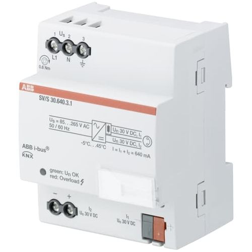 Alimentazione elettrica AC/DC - SV/S 30.640.3.1 - ABB Home and Building Automation - KNX