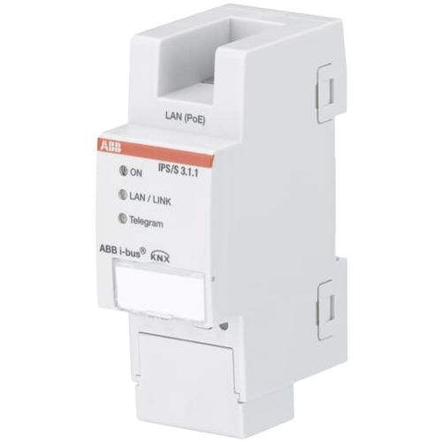 Modulo di interfaccia su guida DIN - IPS/S3.1.1 - ABB Home and Building Automation - KNX / IP / Ethernet