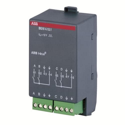 Modulo di ingresso KNX - BE/M4.12.1 - ABB Home and Building Automation