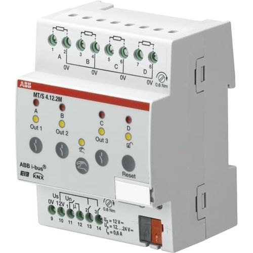 Rilevatore di rottura vetri - MT/S4.12.2M - ABB Home and Building Automation - non incassato / da esterno / bianco