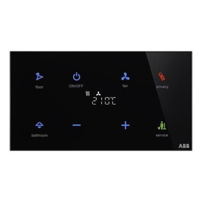 Sistema domotico per interni - ABB tacteo® - ABB Home and Building Automation - per riscaldamento / per sicurezza / per aria condizionata
