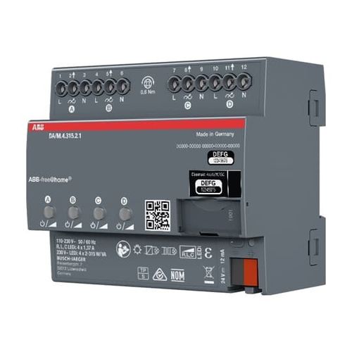 Dimmer su guida DIN - DA/M.4.315.2.1 - ABB Home and Building Automation