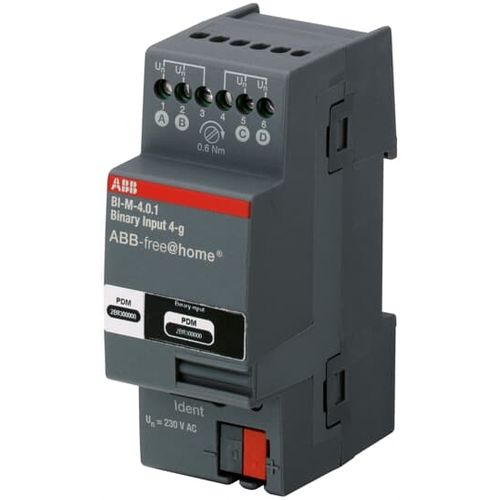 Modulo di interfaccia a ingressi binari - BI-M-4.0.1 - ABB Home and Building Automation - su guida DIN / IP