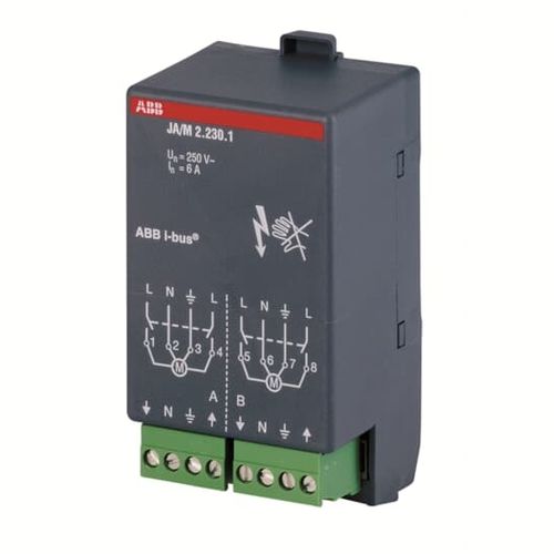 Attuatore per tende KNX - JA/M2.230.1 - ABB Home and Building Automation - per uso residenziale / contract / da interno
