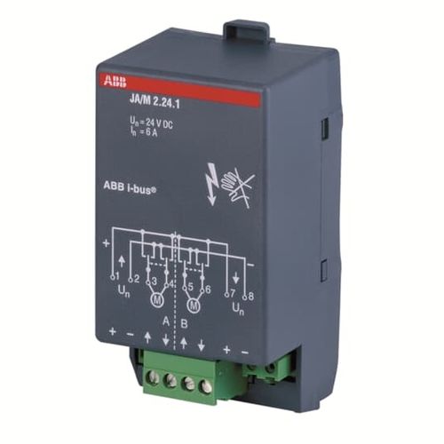 Attuatore per tende KNX - JA/M2.24.1 - ABB Home and Building Automation - per uso residenziale / contract / da interno