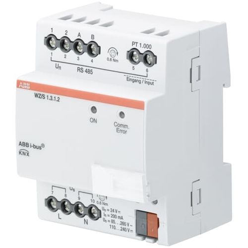 Stazione meteorologica di temperatura - WZ/S1.3.1.2 - ABB Home and Building Automation - di velocità del vento / di luminosità / elettrica