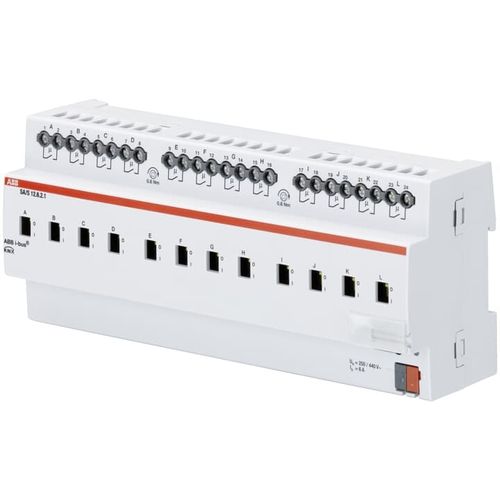Attuatore di commutazione KNX - SA/S12.6.2.1 - ABB Home and Building Automation - su guida DIN / per uso residenziale / da interno