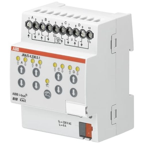 Attuatore per tende per tapparelle - JRA/S4.230.5.1 - ABB Home and Building Automation - KNX / per uso residenziale / su guida DIN