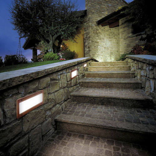 Luce da incasso a muro - STILE 260 - Lombardo - LED / fluorescente compatta / rettangolare