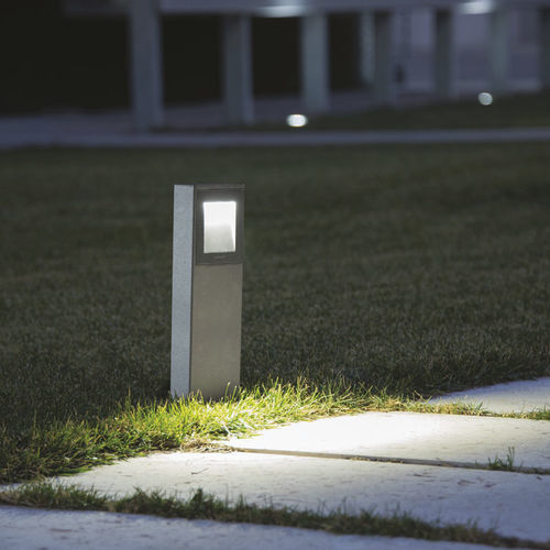 Lampioncino da giardino - KOI 110 H 400 - Lombardo - contemporaneo / in acciaio inossidabile / LED