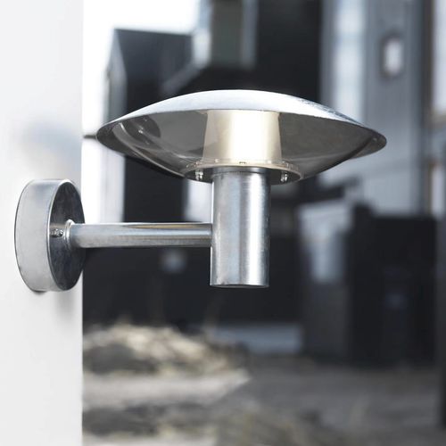 Applique in stile industriale - DISCOS 30 - Nordlux - da esterno / in acciaio galvanizzato / in vetro