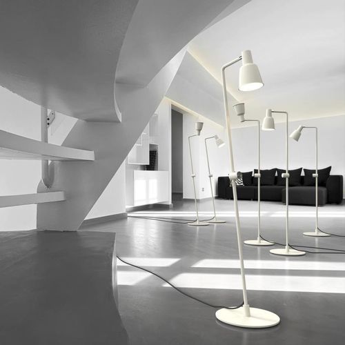 Lampada da terra - PATTON  - Nordlux - in metallo / contemporanea / con cavo