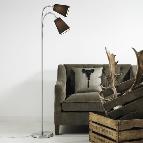 Lampada da terra - LELIO - Nordlux - in tessuto / contemporanea / con cavo
