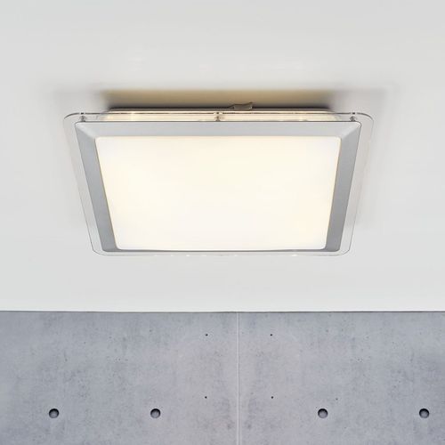 Plafoniera contemporanea - SALSA 34 - Nordlux - quadrata / in vetro / in plastica