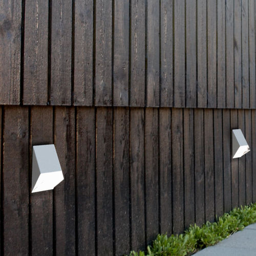 Applique in stile industriale - EDGE - Nordlux - da esterno / in acciaio COR-TEN® / in plastica