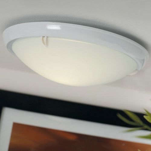 Plafoniera contemporanea - FRISBEE - Nordlux - rotonda / in vetro / a lampada fluorescente