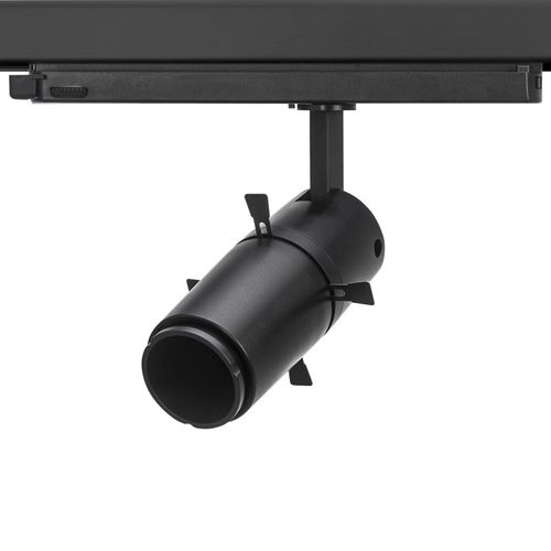 Faretti a binario LED - SAGOMATORE - DGA - tondo / in metallo / contract