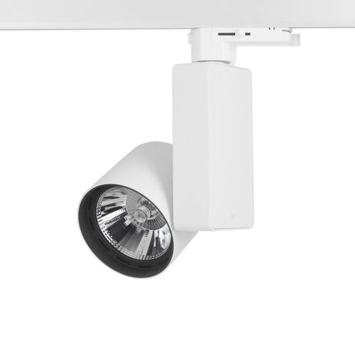 Faretti a binario LED - EOS B 8° - DGA - tondo / in metallo / contract
