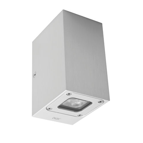 Applique contemporanea - ORION EVO - DGA - da esterno / in ottone / rettangolare