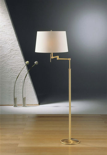Lampada da terra - 2541  - Holtkötter Leuchten - in metallo / in tessuto / classica