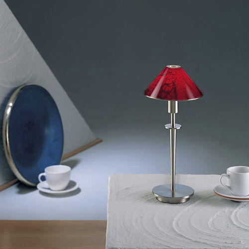 Lampada da tavolo - 6506  - Holtkötter Leuchten - in vetro / in tessuto / contemporanea