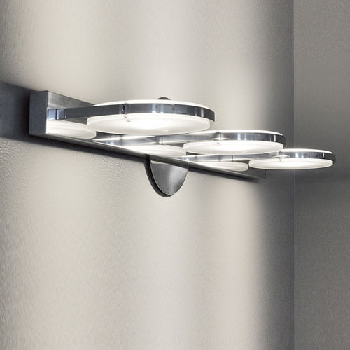 Applique contemporanea - 9583 - Holtkötter Leuchten - da interno / in alluminio spazzolato / in vetro smerigliato
