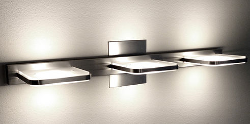 Applique contemporanea - 9584 - Holtkötter Leuchten - da interno / in vetro smerigliato / quadrata