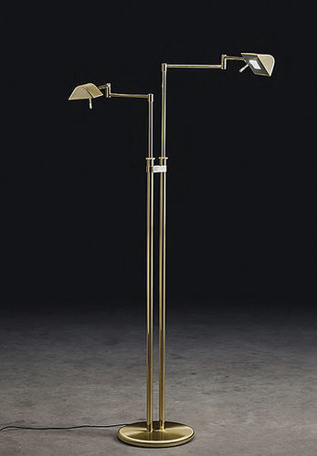 Lampada da terra - 9802 - Holtkötter Leuchten - in ottone / contemporanea / con cavo