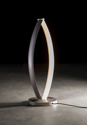 Lampada da tavolo - 9200 - Holtkötter Leuchten - in alluminio spazzolato / contemporanea / con cavo