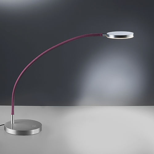 Lampada da tavolo - 9921 - Holtkötter Leuchten - in alluminio spazzolato / contemporanea / con cavo
