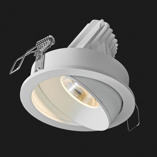 Faretto da incasso a soffitto - TITAN SINGLE MIX - Doxis Lighting Factory N.V. - LED / quadrato / rotondo
