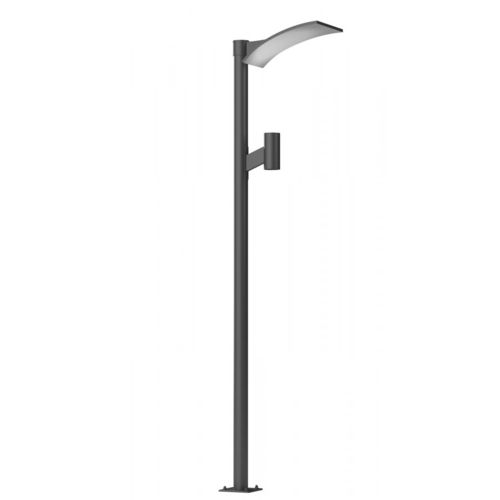 Lampione urbano - PEGAZ - Elmarco Technika Świetlna Sp. z o.o. Sp. k. - contemporaneo / in alluminio / a lampada fluorescente