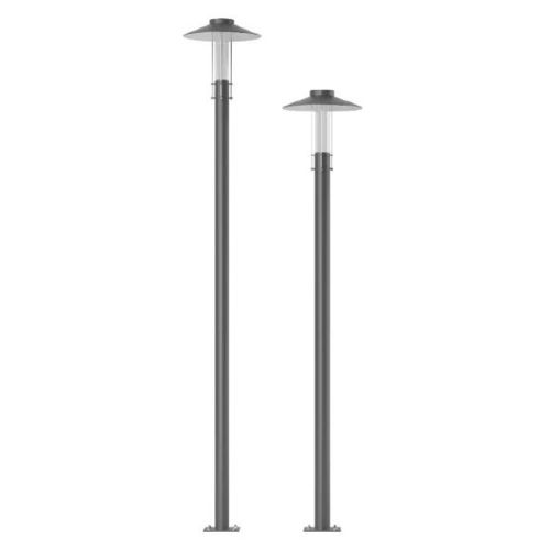 Lampione urbano - GAMMA BIS LED LP - Elmarco Technika Świetlna Sp. z o.o. Sp. k. - da giardino / contemporaneo / in alluminio