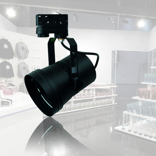 Faretti a binario LED - ANCONA  - Artecta / Highlite Int. - tondo / in metallo / contract