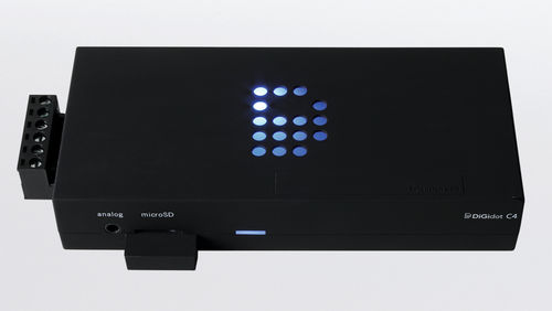 Modulo di controllo di illuminazione - DIGIDOT C4 - MBNLED - PROLED - su guida DIN / a muro / Ethernet