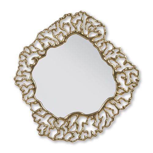 Specchio a muro - FILIGREE - Christopher Guy - contemporaneo / in mogano / dorato