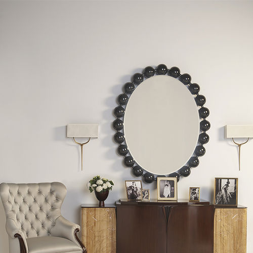 Specchio a muro - 50-2969 PERLES - Christopher Guy - classico / ovale / in legno di latifoglie