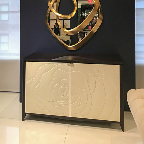 Credenza contemporanea - 85-0048 CAMELLIA BAS  - Christopher Guy - in mogano / con ripiano