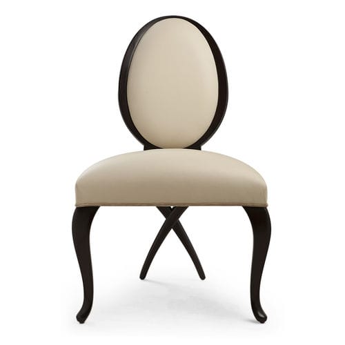 Sedia da pranzo classica - BROMPTON - Christopher Guy - da interno / in velluto / in raso
