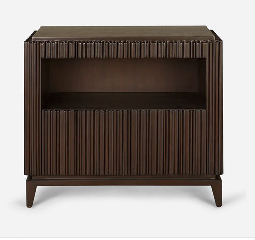 Comodino contemporaneo - CHEZ HARRODS NUIT - Christopher Guy - in legno / rettangolare / con cassetti
